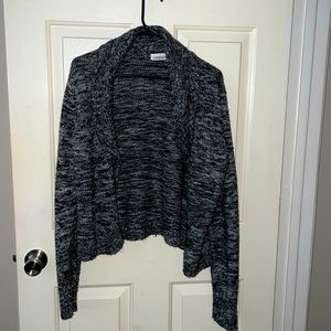 Ladies Sweater Grey & Black